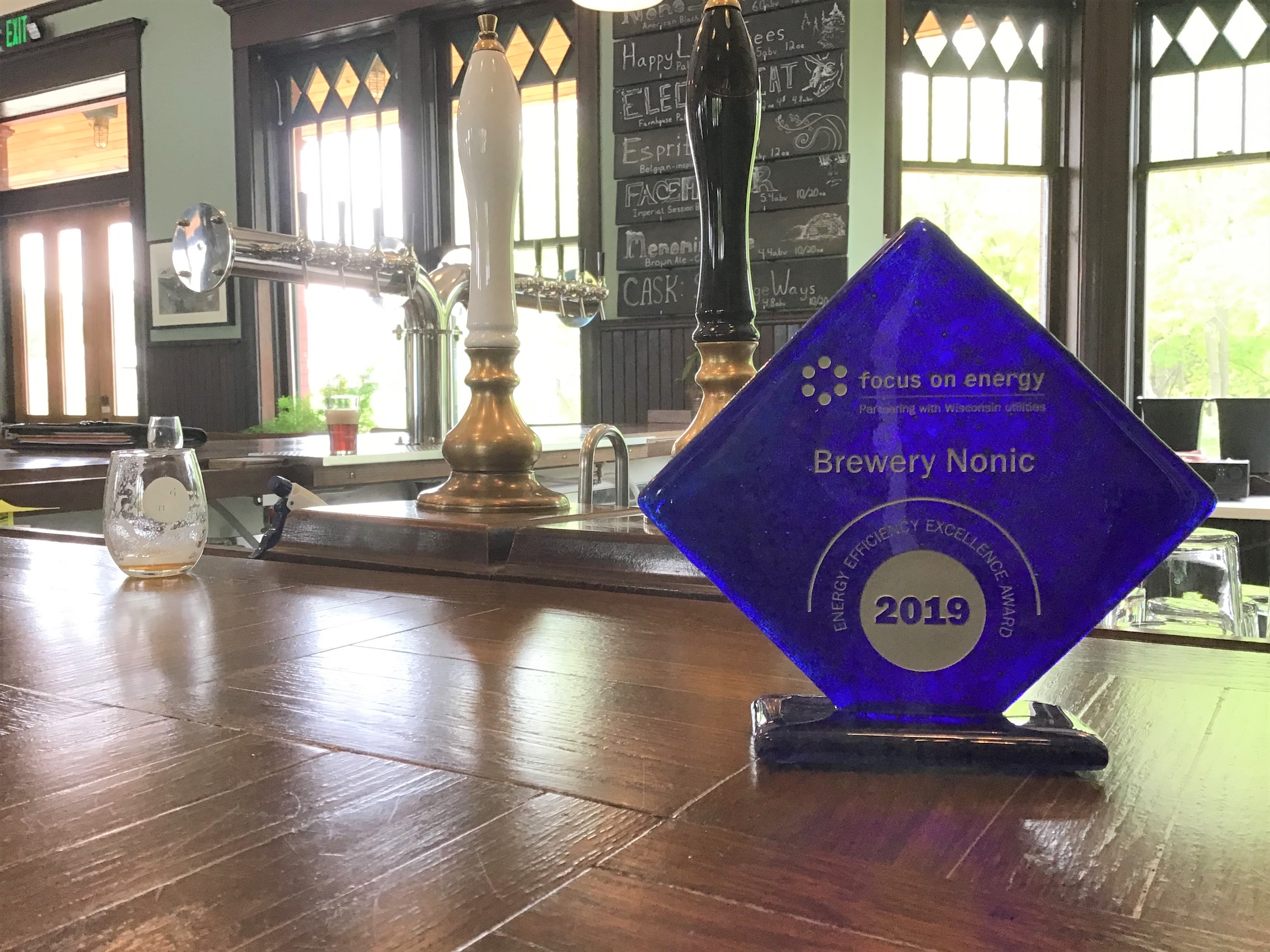 Brewery Nonic Award Picture